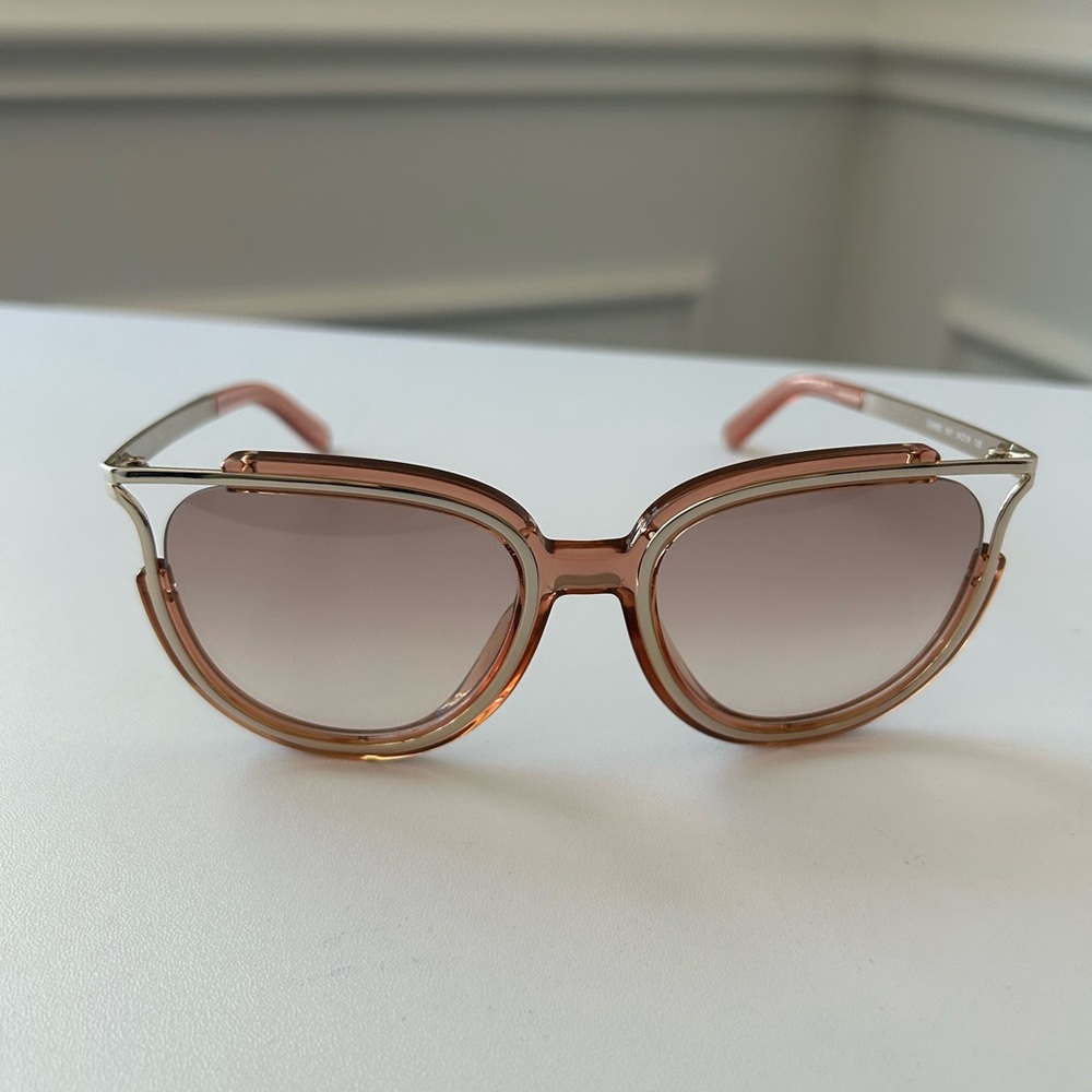 Chloe Style Jayme CE688S Brown  Retro Sunglasses, Size OS - Picture 4 of 4